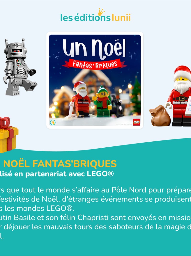 Lunii – Coffret Un Noël Fantas’Briques – Livre audio dès 5 ans – Ma Fabrique à Histoires N/A - Kiabi