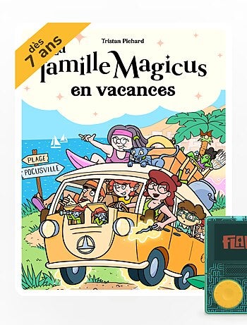 Lunii – La famille Magicus part en vacances – Dès 7 ans – FLAM