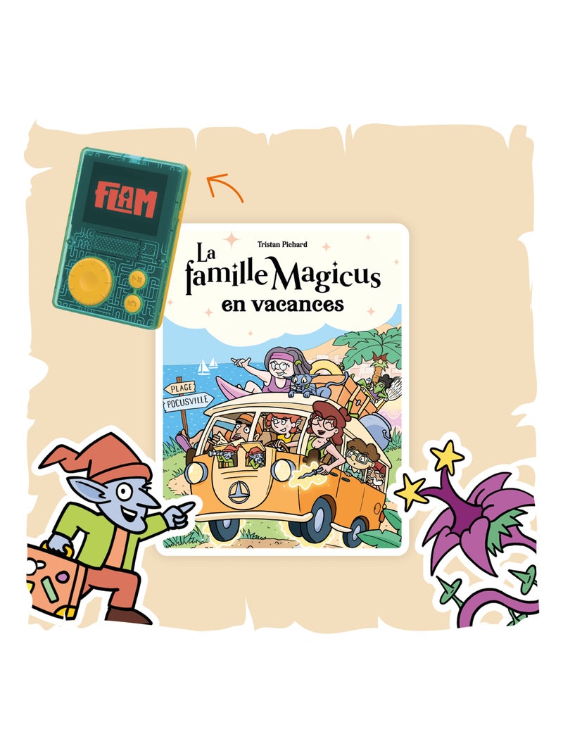 Lunii – La famille Magicus part en vacances – Dès 7 ans – FLAM Multicolore - Kiabi