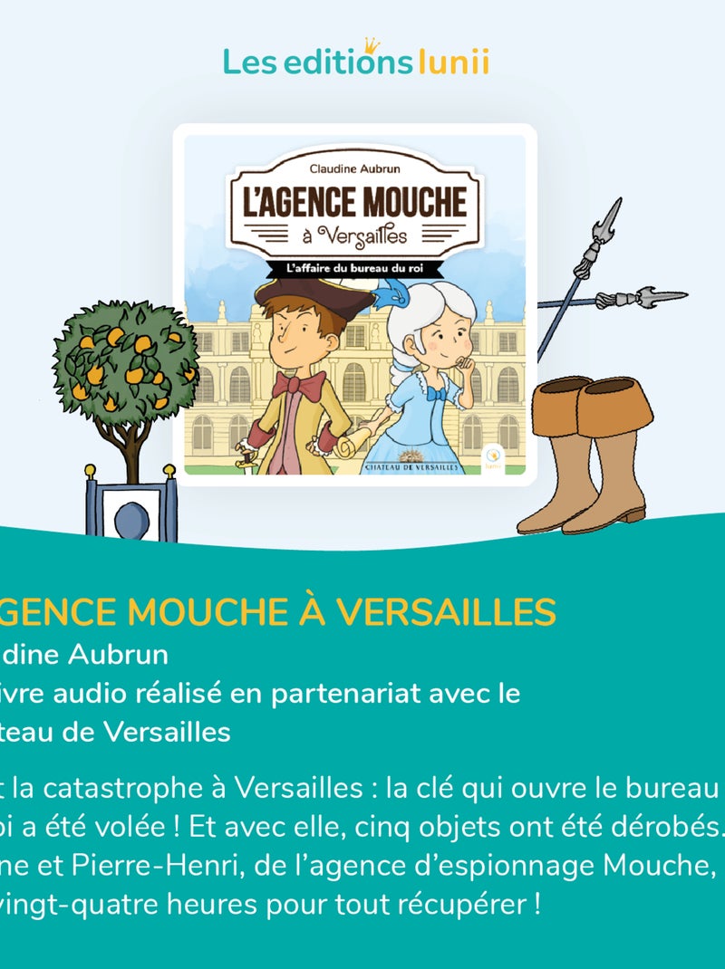 Lunii – L’Agence Mouche à Versailles – Livre Audio Interactif 7+ N/A - Kiabi