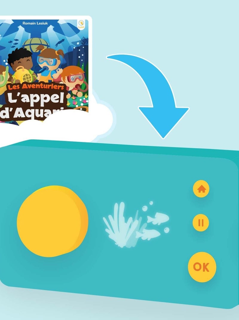 Lunii – L’Appel d’Aquaria – Livre Audio Interactif 5+ N/A - Kiabi