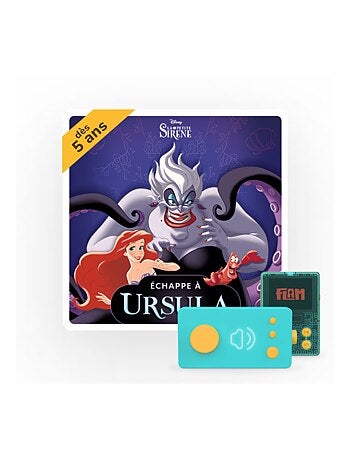Lunii Livre Audio Interactif Defi Vilain Echappe à Ursula Dès 5 Ans