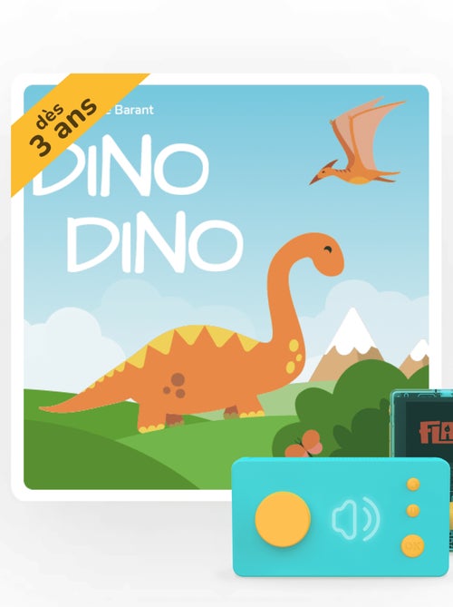 Lunii Livre Audio Interactif Dino Dino Dès 3 Ans - Kiabi
