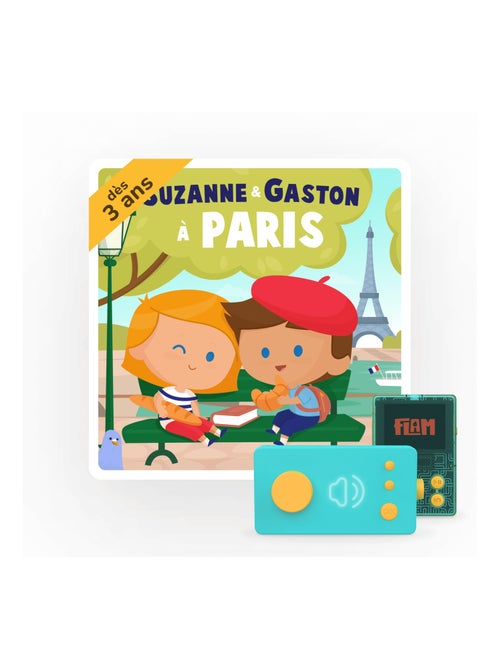 Lunii Livre Audio Interactif Suzanne et Gaston à Paris Dès 3 Ans - Kiabi