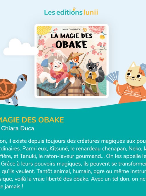 Lunii – Livre audio La Magie des Obake - dès 3 ans pour Ma Fabrique à Histoires et FLAM - Kiabi