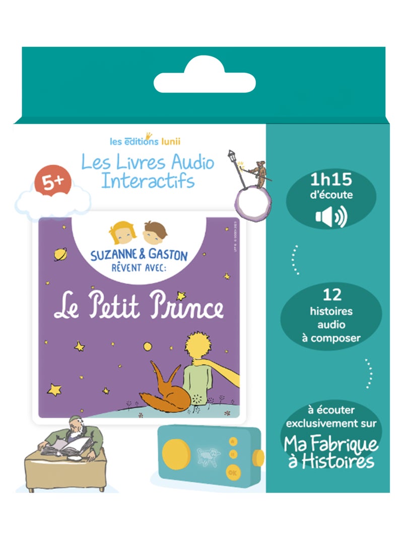 Lunii – Livre audio Suzanne & Gaston Le Petit Prince - dès 5 ans pour Ma Fabrique à Histoires + FLAM Multicolore - Kiabi