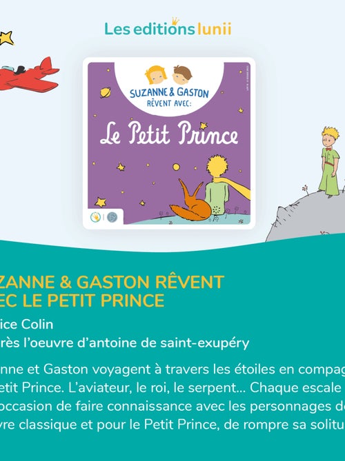 Lunii – Livre audio Suzanne & Gaston Le Petit Prince - dès 5 ans pour Ma Fabrique à Histoires + FLAM - Kiabi