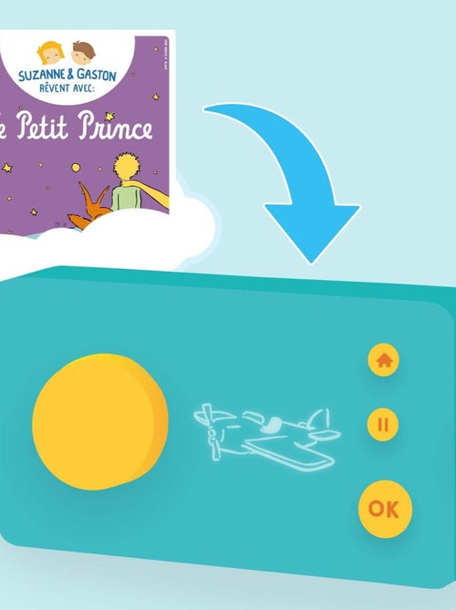 Lunii – Livre audio Suzanne & Gaston Le Petit Prince - dès 5 ans pour Ma Fabrique à Histoires + FLAM - Kiabi