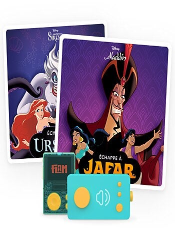 Lunii – Pack 2 livres audio Disney interactifs – Pour conteuses Ma Fabrique à Histoires ou FLAM
