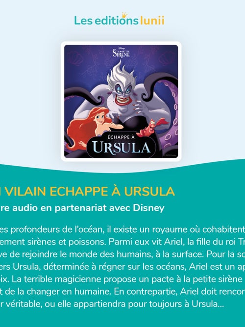 Lunii – Pack 2 livres audio Disney interactifs – Pour conteuses Ma Fabrique à Histoires ou FLAM - Kiabi
