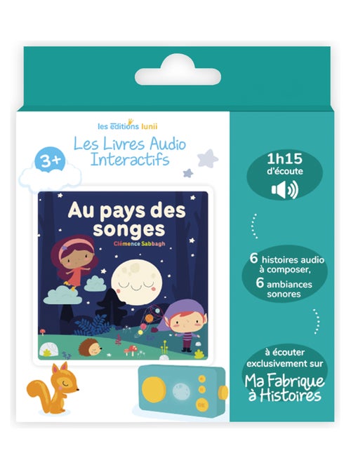 Lunii – Pack 3 livres audio interactifs – Pour conteuses Ma Fabrique à Histoires ou FLAM – dès 3 ans - Kiabi