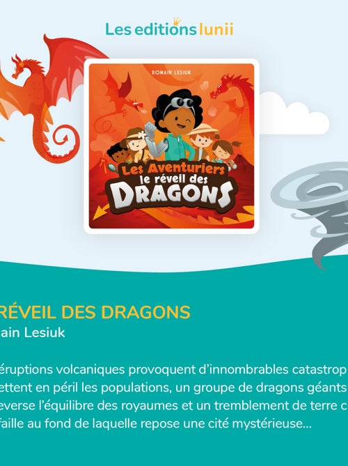 Lunii – Pack 3 livres audio interactifs – Pour conteuses Ma Fabrique à Histoires ou FLAM – dès 5 ans - Kiabi
