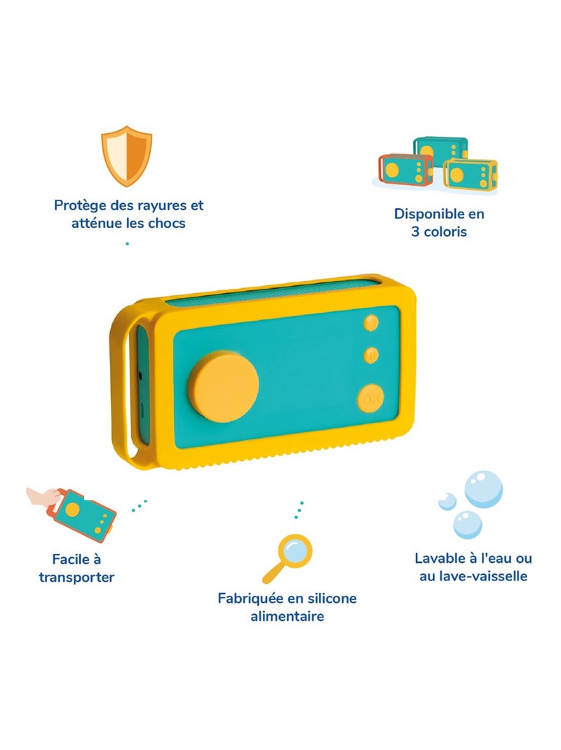 Lunii – Pack accessoires – Casque Vert + Coque Jaune N/A - Kiabi