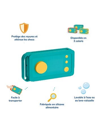 Lunii – Pack Casque Audio Vert + Coque de Protection Verte pour Ma Fabrique à Histoires