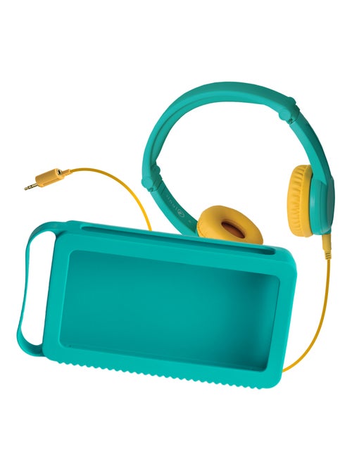 Lunii – Pack Casque Audio Vert + Coque de Protection Verte pour Ma Fabrique à Histoires - Kiabi