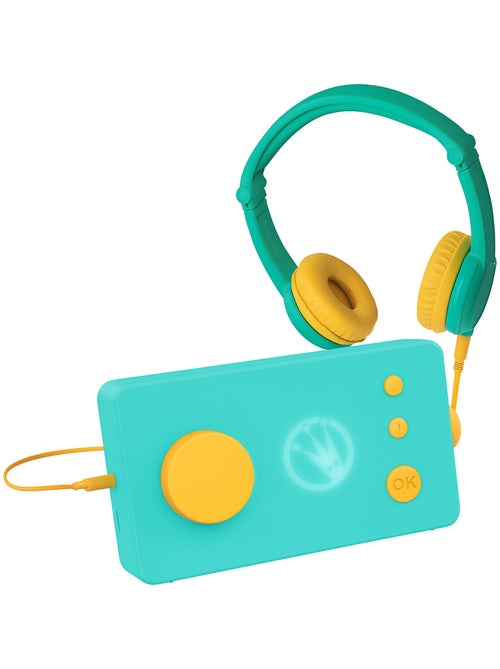 Lunii – Pack Voyage Ma Fabrique à Histoires Verte avec Casque audio Vert - Kiabi