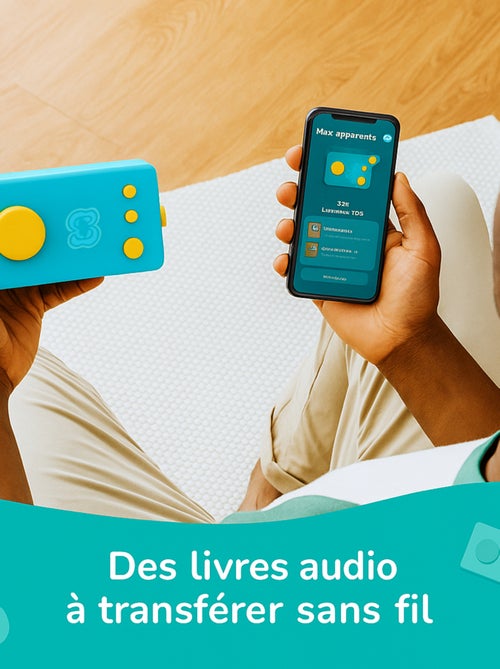 Lunii – Pack Voyage Ma Fabrique à Histoires Verte avec Casque audio Vert - Kiabi
