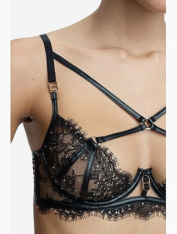 Lush soutien-gorge à armatures en dentelle penti