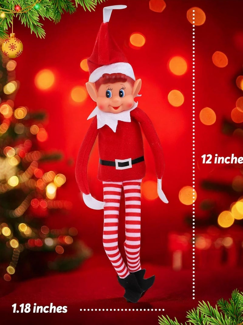 Lutin Farceur Garçon 30cm - Mercier Rouge - Kiabi