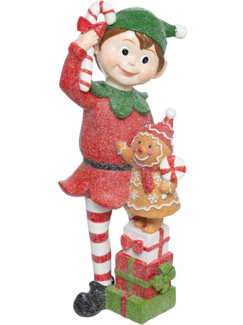 Lutin résine h24 - Kiabi