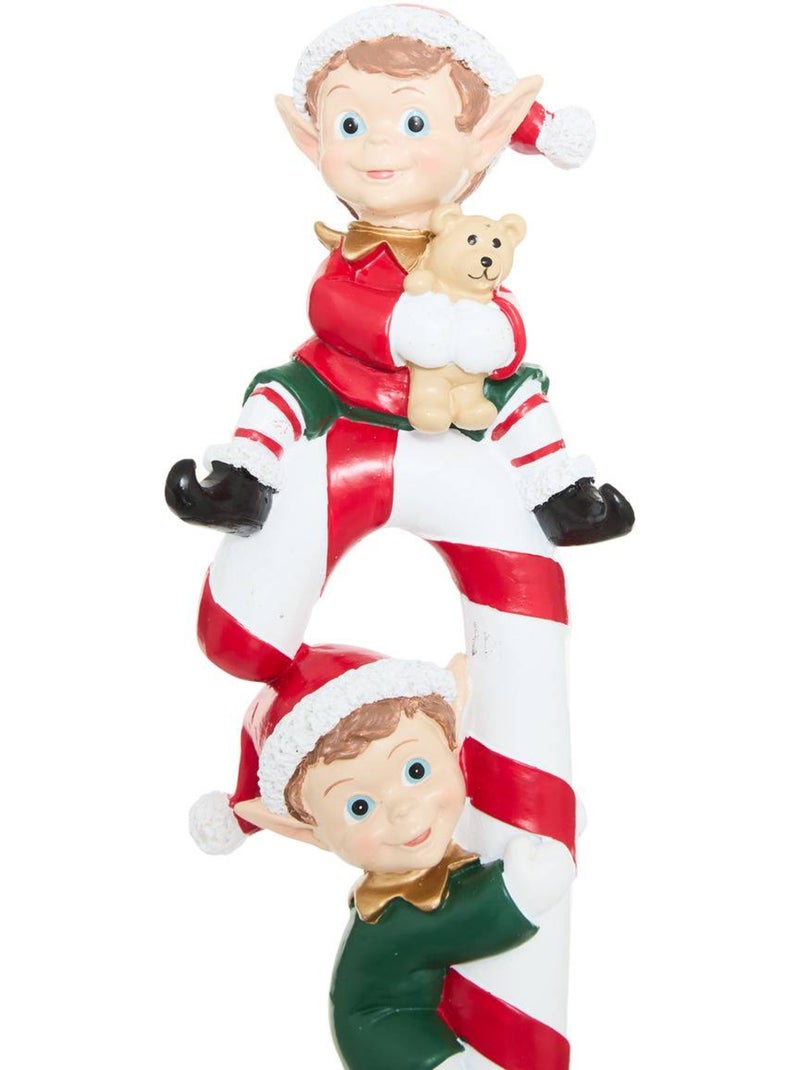 Lutin resine sucre orge h23 Multicolore - Kiabi