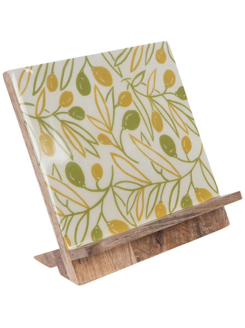 Lutrin Olivia en bois de manguier Blanc - Kiabi