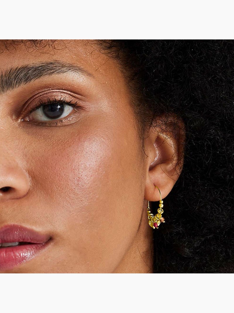 Luxenter Akrul Boucles d'oreilles en argent 925 Multicolore - Kiabi