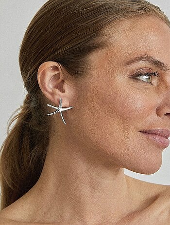 Luxenter Amiri Boucles d'oreilles rhodiées