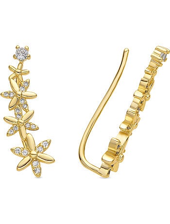 Luxenter Anah Boucles d'oreilles et plaqué or 18k