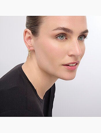 Luxenter Anah Boucles d'oreilles et plaqué or 18k