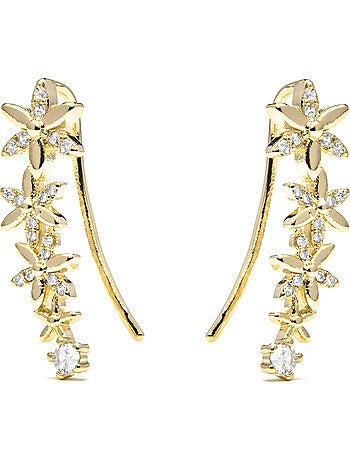 Luxenter Anah Boucles d'oreilles et plaqué or 18k