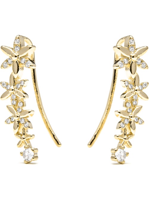 Luxenter Anah Boucles d'oreilles et plaqué or 18k - Kiabi