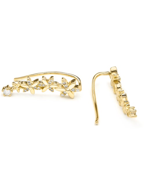 Luxenter Anah Boucles d'oreilles et plaqué or 18k - Kiabi
