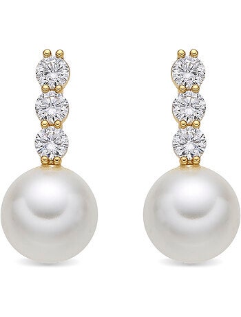 Luxenter Anu Boucles d'oreilles et plaqué or 18k