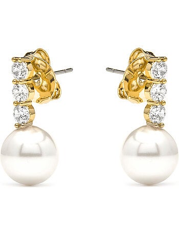 Luxenter Anu Boucles d'oreilles et plaqué or 18k