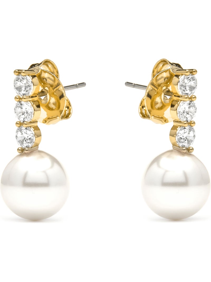 Luxenter Anu Boucles d'oreilles et plaqué or 18k Argent - Kiabi