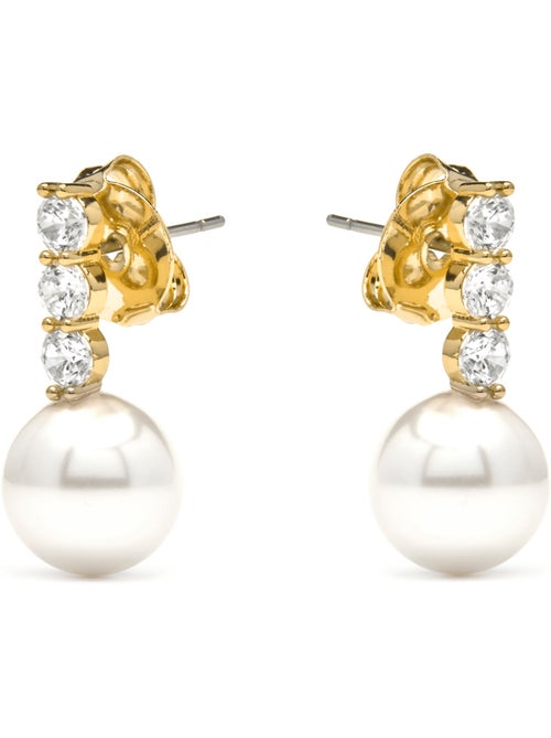 Luxenter Anu Boucles d'oreilles et plaqué or 18k - Kiabi