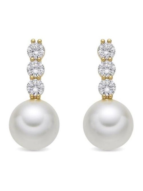 Luxenter Anu Boucles d'oreilles plaqué or 18 carats - Kiabi