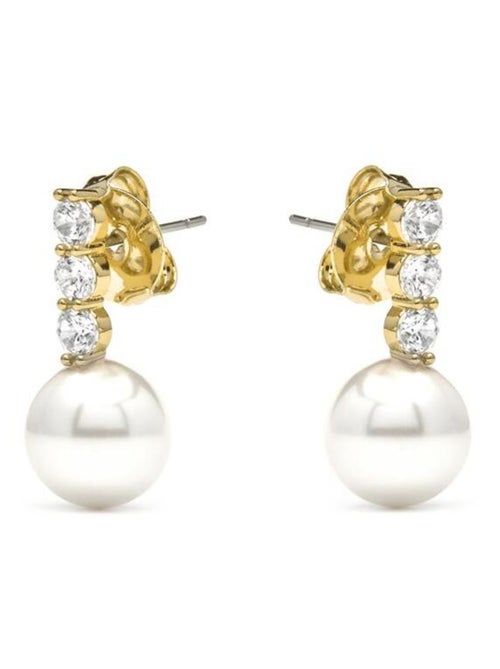 Luxenter Anu Boucles d'oreilles plaqué or 18 carats - Kiabi