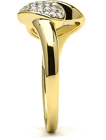 Luxenter Bague Luxenter et plaqué or 18k avec zircon brillant - Ridoom