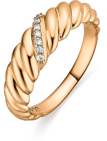 Luxenter Bague Luxenter et plaqué or 18k avec zircon cubique brillant - Bododo