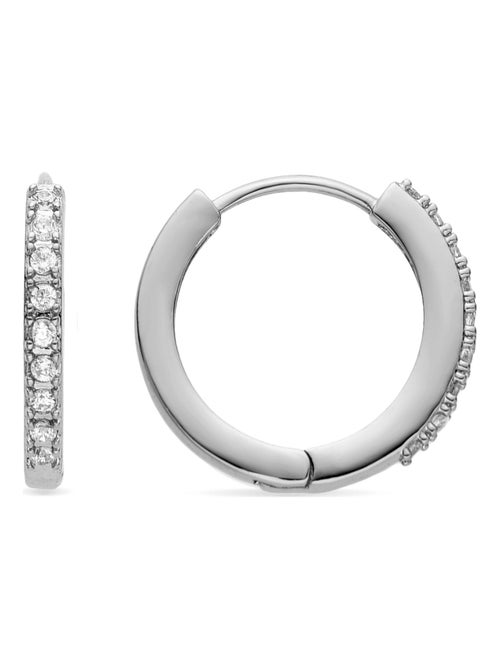Luxenter Boucles d'oreilles Ariuk rhodiées - Kiabi