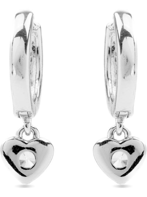 Luxenter Boucles d'oreilles en zirconium brillant plaqué rhodium - Award - Kiabi