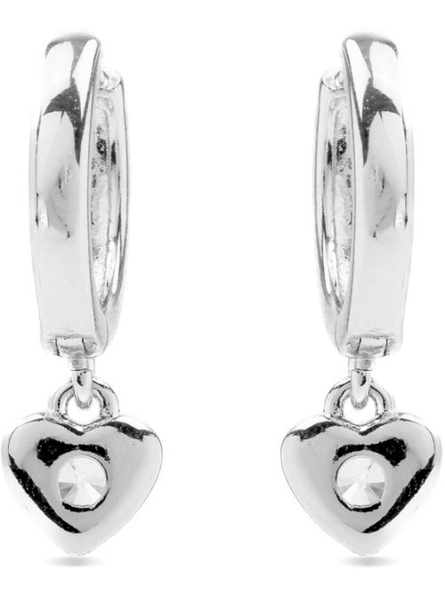 Luxenter Boucles d'oreilles en zirconium brillant plaqué rhodium - Award - Kiabi Luxenter Boucles d'oreilles en zirconium brillant plaqué rhodium - Award - Kiabi