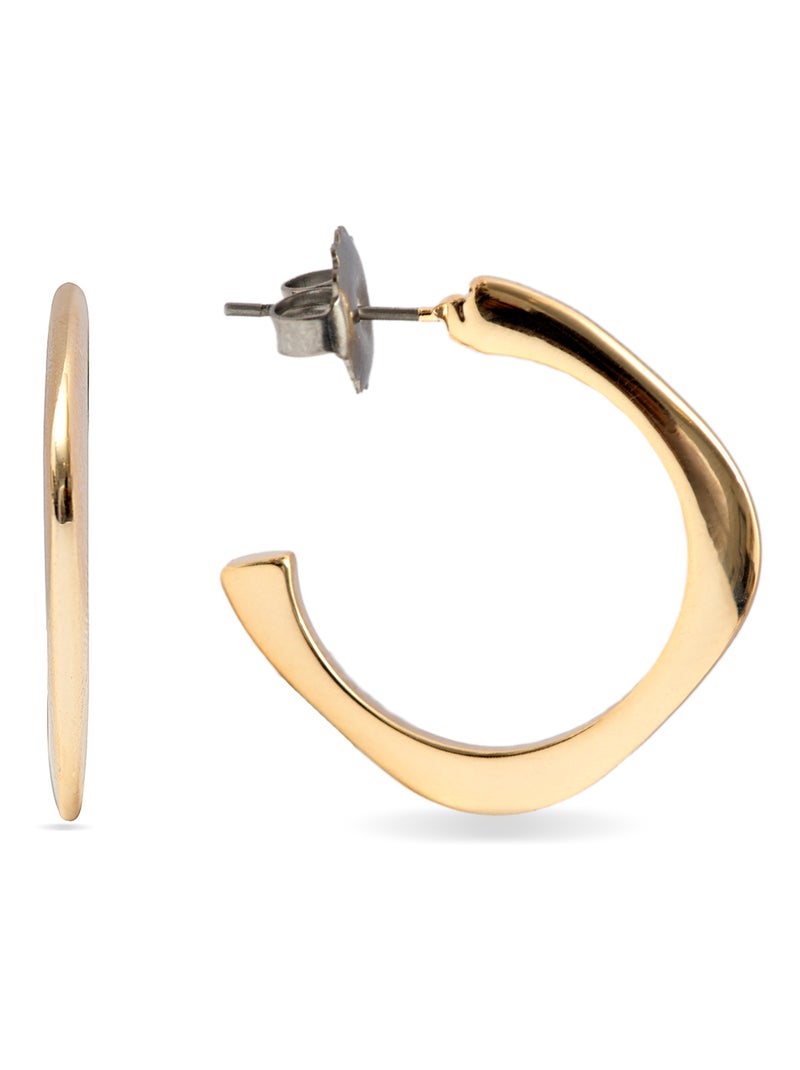 Luxenter Boucles d'oreilles Evly finition rhodium Argent - Kiabi