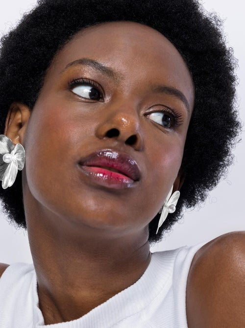 Luxenter Boucles d'oreilles Leina rhodiées - Kiabi