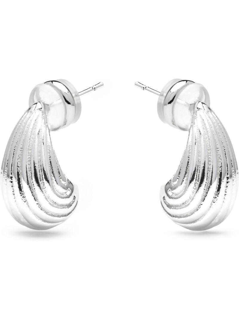 Luxenter Boucles d'oreilles Overin en argent Argent - Kiabi