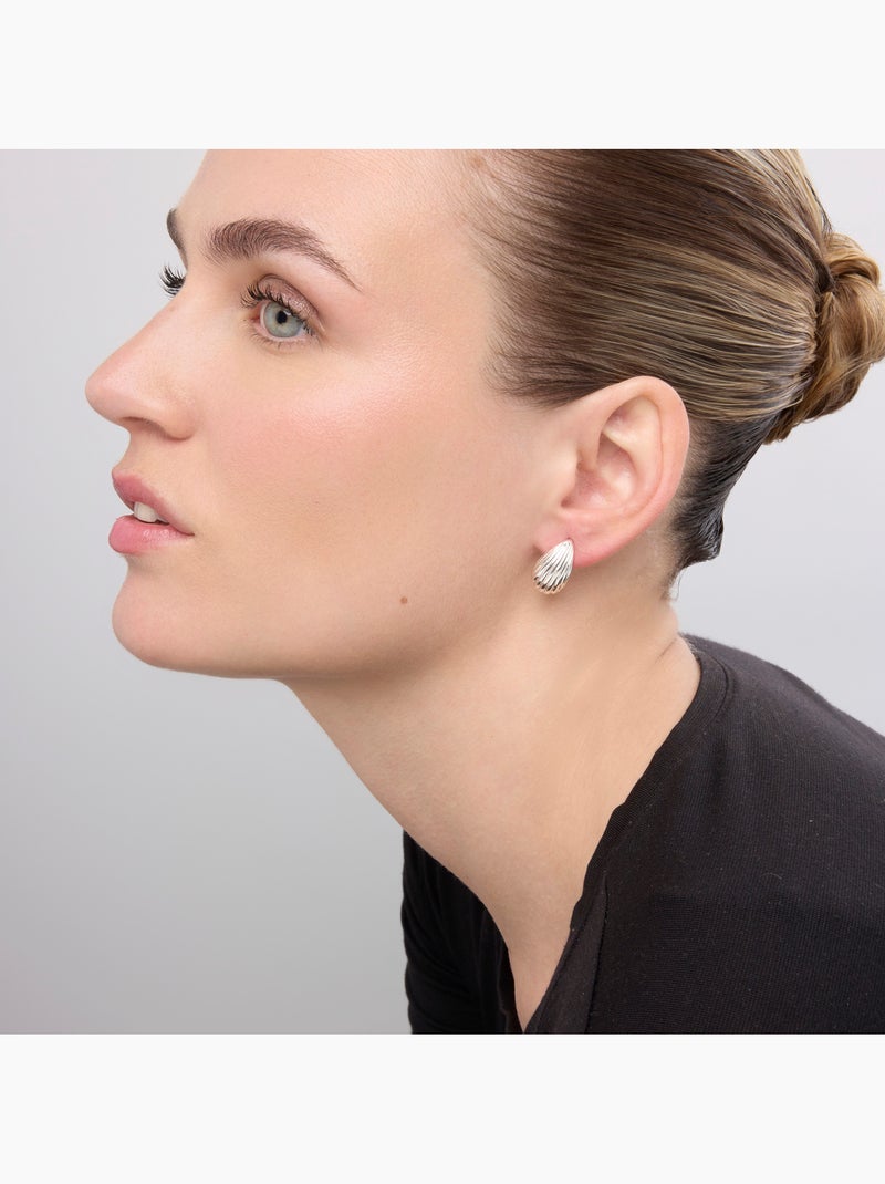 Luxenter Boucles d'oreilles Overin en argent Gris - Kiabi