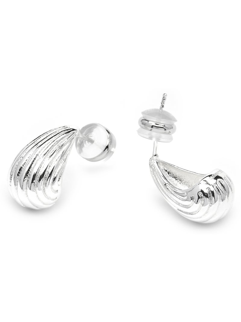 Luxenter Boucles d'oreilles Overin en argent Gris - Kiabi