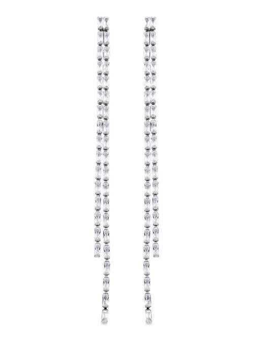 Luxenter Boucles d'oreilles plaquées rhodium Taway - Kiabi